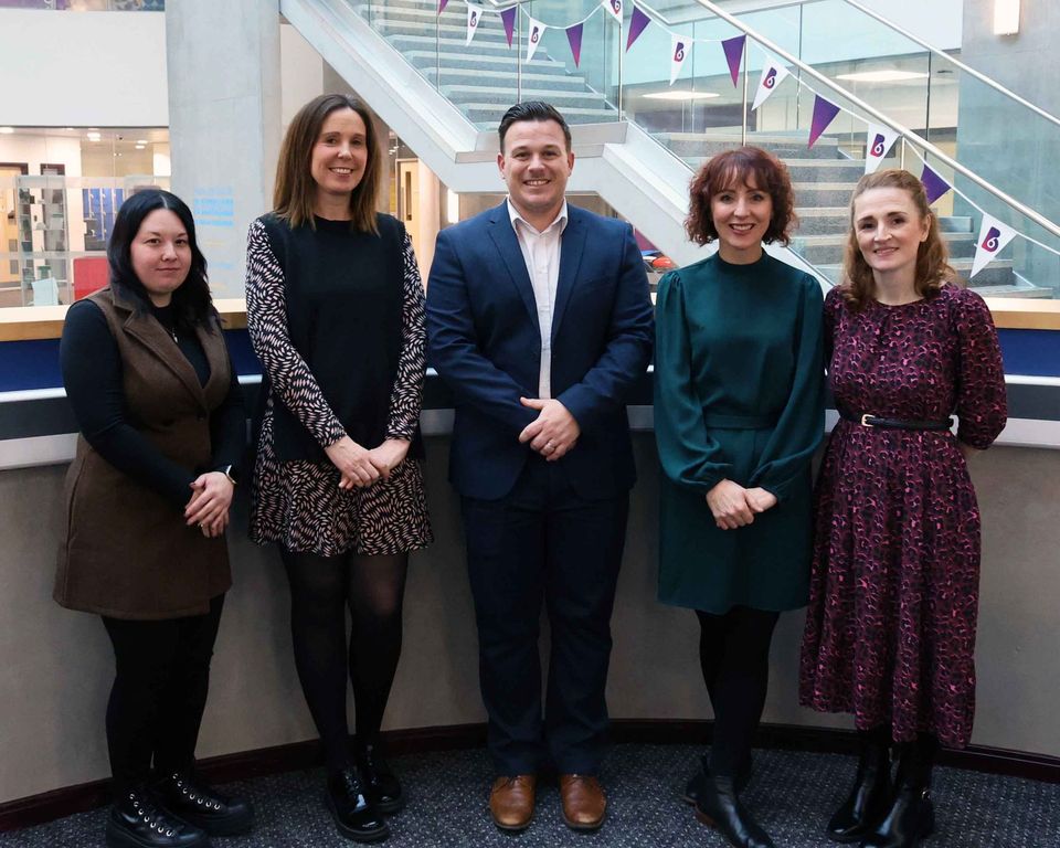 Group image of careers staff