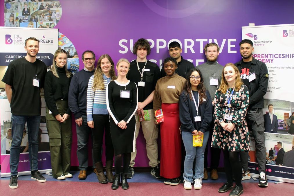 The Sixth Form Bolton - B6 Students Explore the World of Apprenticeships