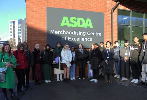 B6 Students Visit Asda HQ for Workplace Safari