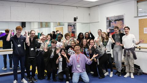 Former Hollyoaks Actor, Gabriel Clark, delivers Engaging Screen Acting Workshop at The Sixth Form Bolton