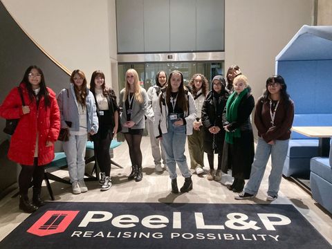 B6 Women Into Leadership Group Visit Peel L&P at MediaCity