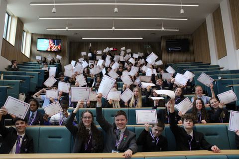 Local School Students Graduate From B6 Ray Programme at Lancaster University