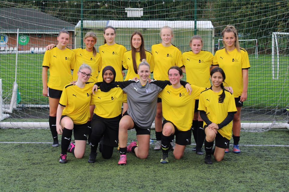 Girls football team