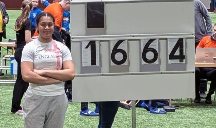 Sixth Form Bolton Student Flies the Flag for England in Swedish Shot Put Event