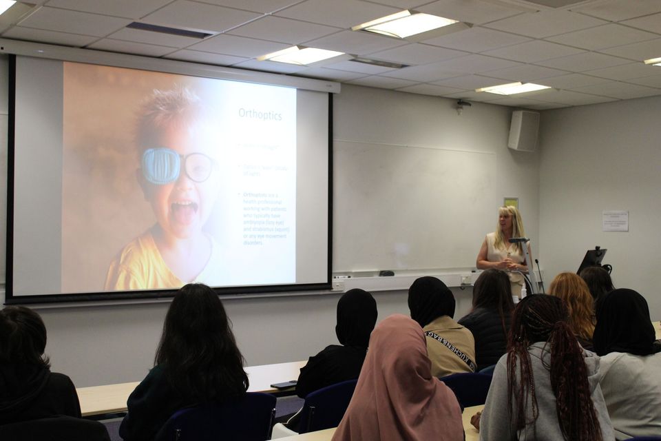 Image of students in group session